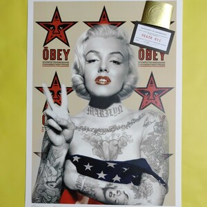 DEATH NYC 世界限定100枚 アートポスター　マリリンモンロー　TATTOO　タトゥー　Banksy　バンクシー　ストリートアート　現代アート