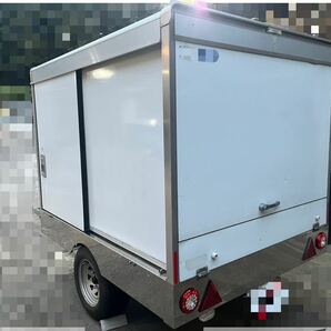 バンフルトレーラー 見積用 フルトレーラー 多目的トレーラー カーゴトレーラー 軽トレーラー 防災用倉庫 キャンピングトレーラーの画像8