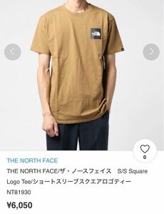 美品North Face ノースフェイス ショートスリーブTシャツLサイズ