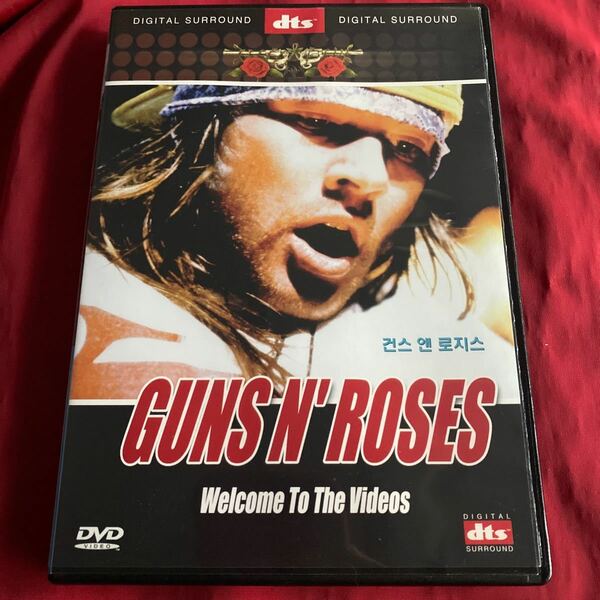 送料無料　中古DVD 「GUNS N’ROSES／Welcome To The Videos」　13曲