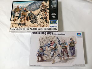 新品 マスターボックス 中東民間武装部隊 捕虜監視中5体 トランペッター 1/35 PMC IN IRAQ 2005 武力攻撃チーム