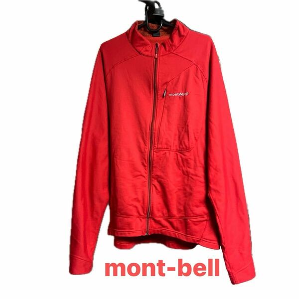 mont-bell モンベル　クリマプラス　トレールアクションジャケット　ＸＬ　レッド　値下げしました