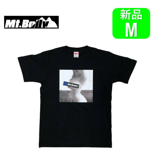 【F-50】　Mt.Bollv　オリジナル　6.2オンス プレミアム Tシャツ　カラー：ブラック　サイズ：M