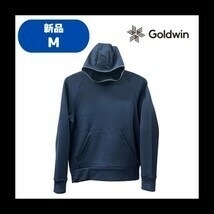【E-25】　size/M　GOLDWIN　ゴールドウイン　BULKY FLEECE HOODIE　G52701P　カラー：Ｎネイビー　ミドルウェア　ジャージ