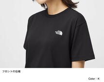 【G-63】THE NORTH FACE　ノースフェイス　ショートスリーブバックスクエアーロゴティー（レディース）　NTW32350 カラー：TB　サイズ：XL_画像5