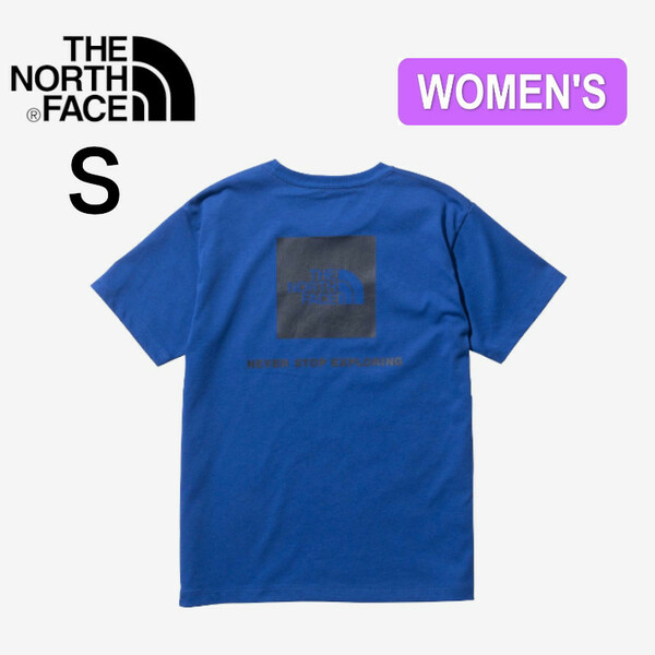 【G-53】　size/Ｓ　THE NORTH FACE　ノースフェイス　ショートスリーブバックスクエアーロゴティー（レディース）　NTW32350 カラー：TB