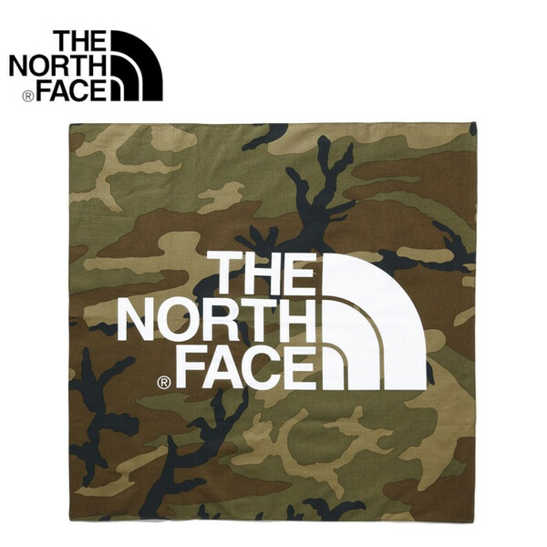 【H-14】　THE NORTH FACE　ノースフェイス　TNFロゴバンダナ NN22000　カラー：WC