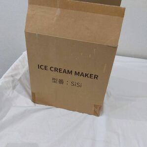未使用 ビームコーポレーション ICE CREAM MAKER アイスクリームメーカー SiSi アイス 調理器具 アイスクリーム k6949
