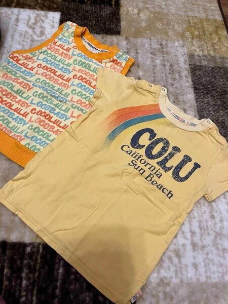 【送料込】COCOLULUベビルル★ベスト&ロゴTシャツsize95〜100 ラルフグラグラbit'zコムサDOUBLE.B出品中