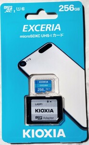microSDXCカード 256GB KIOXIA EXCERIA U1 UHS-I Nintendo Switch 動作確認済み キオクシア 旧東芝 アダプタ付 日本販売パッケージ品