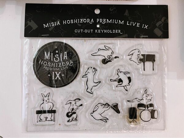 MISIA 星空のライヴ　コンサートグッズ カットアウト キーホルダー