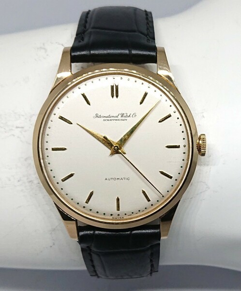 【OH済】 IWC オールドインター Cal.853 ペラトン式 イエローゴールド 自動巻き K18 YG 18K 750