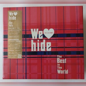 未開封品 We Love hide The Best in The World (初回限定盤) 