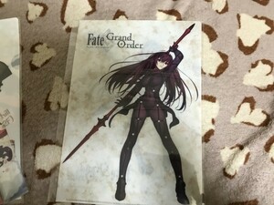 309クリアファイル　FGO Fate Grand Order　 スカサハ メディア こやまひろかず　コンプティーク特典　非売品