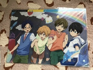 333クリアファイル　Free! 京アニショップ限定　2ポケット　遙 真琴 渚 怜