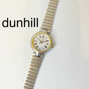 dunhill ダンヒル 腕時計 ミレニアム ドレスウォッチ 32mm ボーイズサイズ クォーツ式 ホワイト文字盤 メンズ・レディース腕時計 稼働品