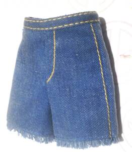 1/6 [ short pants jeans all-purpose ] Roo z Junk figure doll custom for 