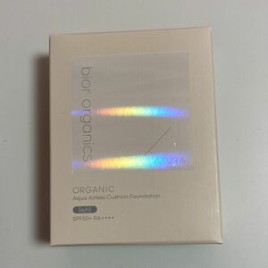 bior organics オーガニックアクアエアレスクッションファンデーションNATURA ナチュラ ライト