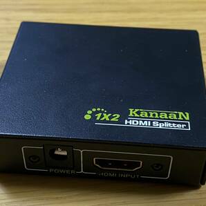 KanaaN HDMIスプリッター 1入力2出力 4k対応 Y-アダプタ 2160p Full UHD/ HD 1.4b 2-fach / 2-portの画像2