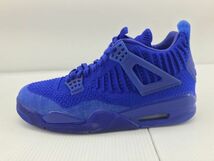 #149/RM672★【本体のみ】【27.5cm】NIKE(ナイキ) AIR JORDAN 4 RETRO FLYKNIT ”HYPER ROYAL”AQ3559-400 2019年 メンズ スニーカー_画像2