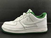 #149/RM669★【本体のみ】【29cm】NIKE(ナイキ) AIR FORCE 1 07 LOW ”Stitch White PineGreen”CV1724-103 2020年 メンズ スニーカー_画像2