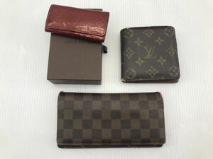 #170/RM695★【キズ・汚れあり】LOUIS VUITTON(ルイヴィトン) 財布 キーケース 3点 まとめ売り ジャンク