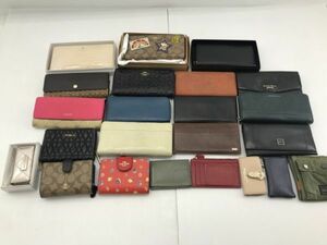 #170/RM694★【汚れあり】COACH・Samantha Thavasa・CROCODILE 財布 キーケース 他 23点 まとめ売り ジャンク