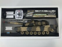 #69/CH019★東京マルイ RCバトルタンクシリーズ 1/24 アメリカ軍主力戦車 M1A2 エイブラムス砂漠迷彩仕様 ジャンク_画像2