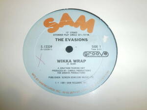 EVASIONS / WIKKA WRAP / ALL WRAPPED UP /TOM BROWNE,FUNKIN'FOR JAMAICA ネタ/BOOGIE RAP