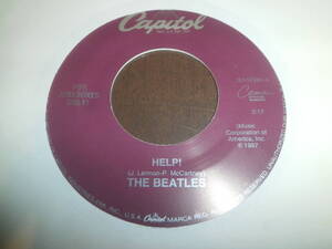 The Beatles/Help!/Я вниз/7 дюймов/S7-17691/белый цвет винил/цветной бинар/Juke Box