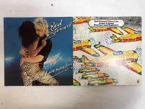 40203S 12inch LP★ロッド・スチュワート ２点セット★ROD STEWART★BLONDES HAVE MORE FUN/FACES LIVE COAST TO COAST★BSK-3261/P-8418W