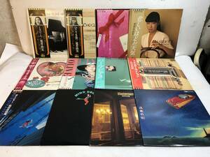 40211S 帯付12inch LP★松任谷由実 荒井由実 １２点セット★MISSLIM/ひこうき雲/THE 14TH MOON/悲しいほどお天気/SURF & SNOW/OLIVE/他