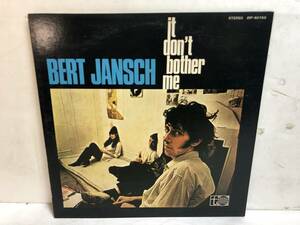 40223S 12inch LP★バート・ヤンシュ/BERT JANSCH/IT DON'T BOTHER ME★IRP-80789