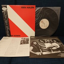 中古 レコード LP ★ 帯付 Van Halen ヴァン・ヘイレン『 Diver Down ダイヴァー・ダウン 』P-11189 国内盤 JAPAN_画像1