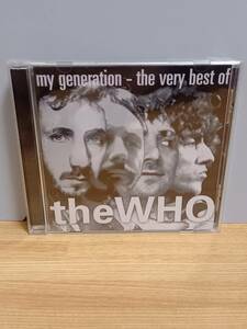 ザ・フー　the WHO　CD　マイ・ジェネレイション‾ザ・ヴェリー・ベスト・オブ・ザ・フー　hm2402