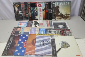 洋楽LPレコード 20枚 ロック/プログレ/ハード Joe Walsh/THE KILLING FIELDS/CHICAGO/THE MICHAEL SCHENKER GROUP/STEVE HACKETT(A2156)