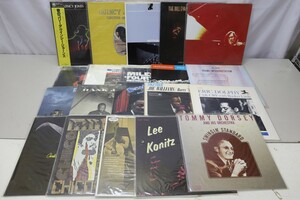 ジャズ LP 20枚 JAZZ レコード マイルスデイヴィス/リーコニッツ/クリフォードブラウン/エリックドルフィー/ジョンコルトレーン等（E2217）