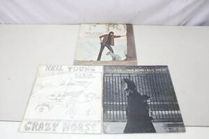 NEIL YOUNG/ニールヤング LPレコード 3枚 EVERYBODY KNOWS THIS IS NOWHERE(RS 6349)/AFTER THE GOLD RUSH(P-8002R)/ZUMA(P-10090R)(A2345)