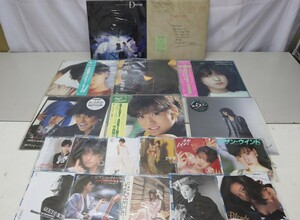 中森明菜 LP/EPレコード 19枚まとめて セット DESIRE/MI・AMORE/十戒/北ウイング/禁区 他 80年代アイドル（A2446）