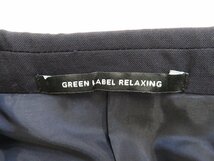 6T2306■GREEN LABEL RELAXING 3Bウールテーラードジャケット グリーンレーベルリラクシング_画像3