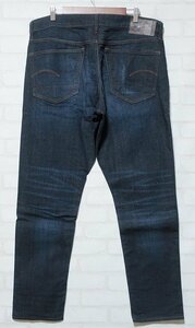 2P5842■G-STAR RAW 3301 Straight Tapered C Jeans ジースター ユーズド加工ストレートテーパードデニム