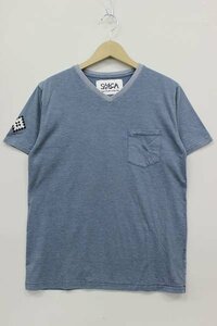 1T0659■クリックポスト対応商品■SOLCA VネックTシャツ ソルカ カットソー