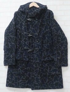 5T0756# engineered garments camouflage -ju duffle coat ENGINEERED GARMENTS