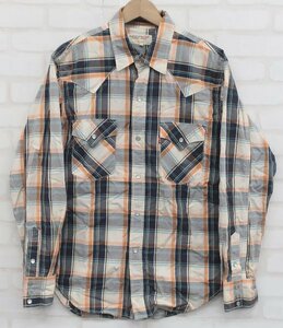 6T2647■リーバイスレッドタブ チェックウエスタンシャツ Levi's REDTAB