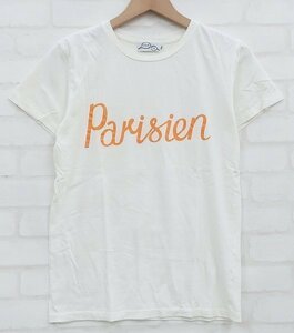 5T0031【クリックポスト対応】 MAISON KITSUNE PARISIEN 半袖Tシャツ メゾンキツネ