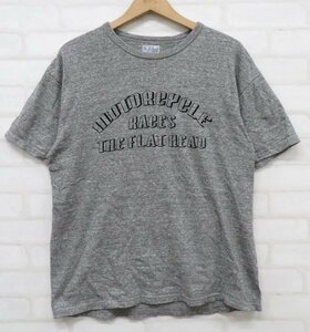 6T6156【クリックポスト対応】フラットヘッド MOTORCYCLE RACES 半袖Tシャツ THE FLAT HEAD