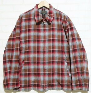 5T2541■ペンドルトン チェックジップジャケット PENDLETON ブルゾン