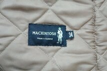 5T0068■マッキントッシュ ダブルキルティングコート MACKINTOSH レディース_画像4