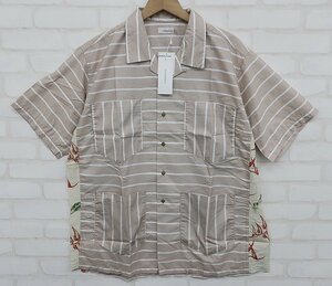 5T2478【クリックポスト対応】新品 nanamica SUGS084 Guayabera H■S Shirt ナナミカ グァジャベーラオープンカ ラーシャツ