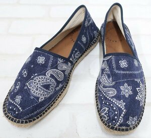 2S1743■VICTIM PAISLEY ESPADRILLE ヴィクティム エスパドリーユ